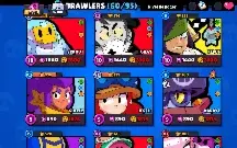 Brawl Stars 11 Hiper ATIVAS vários lendários e 100 Skins