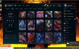 Vendo conta com mais de 679 skins