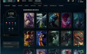 Conta LOL Elo OURO II