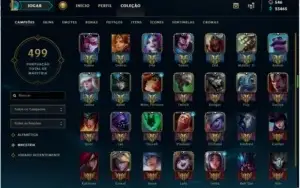 Conta LOL Elo OURO II