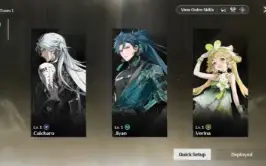 🟢 Wuthering Wave lvl3  [  JIYAN + CALCHARO + VERINA ] +++ ✨