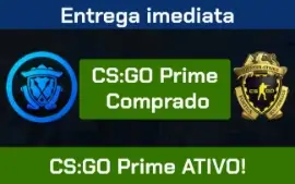 CS 2: Prime Sem Medalhas e até 6 Jogos