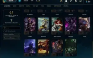Conta league of legends diamante4