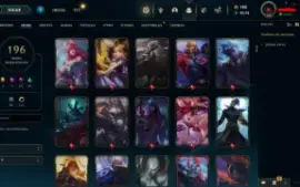 Conta Lol Lvl 405-196 Skins-Gold 2 Flex-Tenho Todos Os Dados
