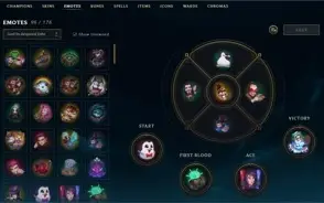 Conta LOL 92 skins