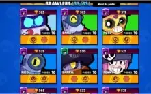 Conta Brawstars - 18k - 33 Brawler - 33 Starpower - 30 Skins