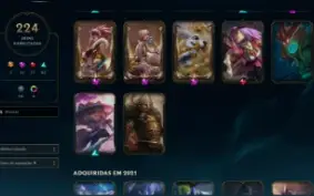 Conta 224 League Of Legends Barato