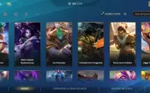Conta 5 passes 59 skins