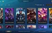 Conta 5 passes 59 skins