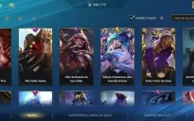 Conta 5 passes 59 skins