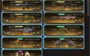 Conta de Crossfire 9 VIPs - TROCO EM SKIN DE FACA NO CS GO