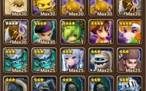 SUMMONERS WAR - GLOBAL mid game