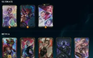 Dm 4 Lvl 959 | 314 Skins | Jinx Arcane + Viego Reinado