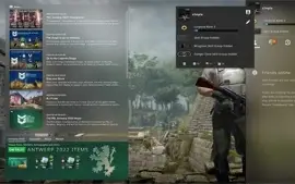 conta steam level 70, com perfil bom faceit e gc cs:go