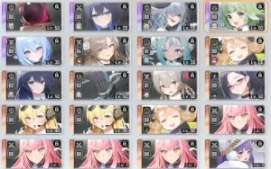 Chaos zero nightmare CZN Level 55 account (Late game)