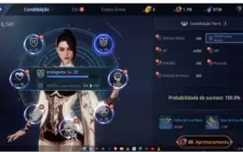 Conta level 75 MIR4 SA2-SA84