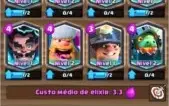 account clash of clans cv 10  account clash royale