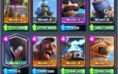 account clash of clans cv 10  account clash royale