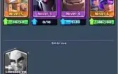 account clash of clans cv 10  account clash royale