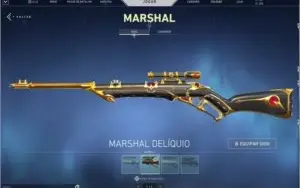 Conta Valorant com 702 reais gastos em skins (3 facas)