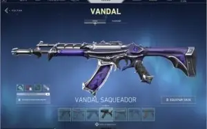 Conta Valorant com 702 reais gastos em skins (3 facas)