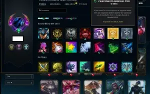 Conta Lol 800 Skins + Valorant Varias Facas