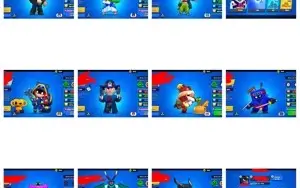 Conta Brawl Stars (Com várias skins de passe)