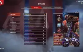 Apex legends conta lvl 500 main octane com herança (PC)