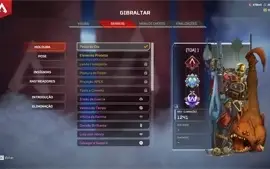Apex legends conta lvl 500 main octane com herança (PC)