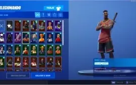 Conta Fortnite - 69 skins, 23 de loja (S4 a S8) + STW