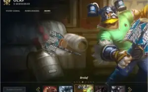 Conta LOL PRATA 3 skin ultra rara NEO PAX SIVIR