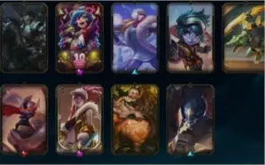 CONTA DE LOL PLATINA 4, c/ AKALI K/DA