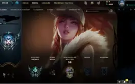 CONTA DE LOL PLATINA 4, c/ AKALI K/DA