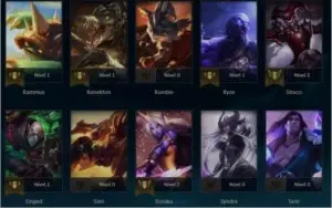 CONTA DE LOL PLATINA 4, c/ AKALI K/DA