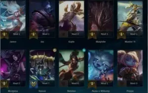 CONTA DE LOL PLATINA 4, c/ AKALI K/DA