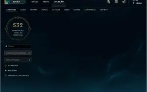 Conta league of legends 333 skins Diamond IV