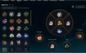 Conta league of legends 333 skins Diamond IV