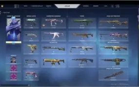 Conta Valorant Com Butterfly (e outras skins) Prata 1
