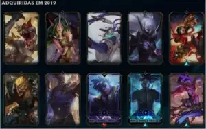 Conta diamante league of legends 132 skins