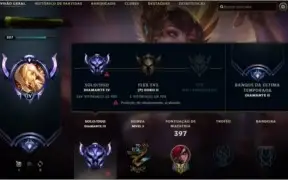 Conta diamante league of legends 132 skins