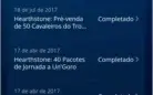 Vendo Conta de Hearthstone