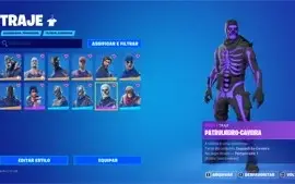 Conta com Skull Roxo / Cavaleiro Negro