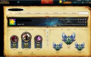 Conta Gold V League of Legends