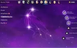 GENSHIN IMPACT AR20, COM VENTI + QIQI COM 1 CONSTELAÇÃO