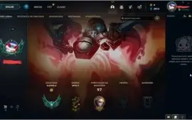 LOL - Conta LVL 84 Platina II (servidor brasileiro).