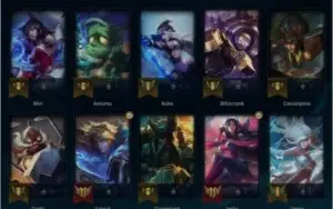 LOL - Conta LVL 84 Platina II (servidor brasileiro).