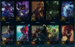 LOL - Conta LVL 84 Platina II (servidor brasileiro).