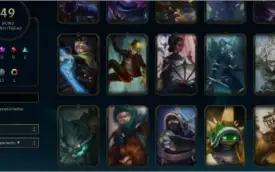 Conta de league of legends - 131 campeões 49 skins raras