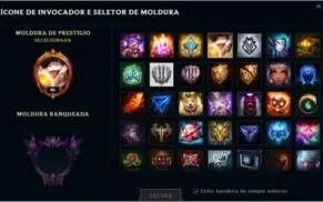 Conta Mestre 103 champs 37 skins
