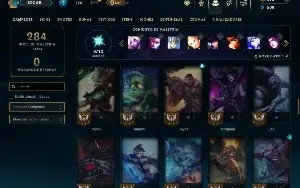 Unranked com 80 Champs e 25 Skins